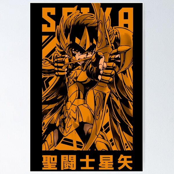 Saint Seiya Poster Golden Saints and Pegasus 12inx18in Free Shipping