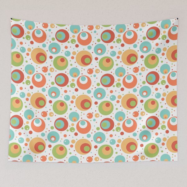 Item preview, Bright Polka Dots and Circles Pattern designed and sold by Diana Garrison.