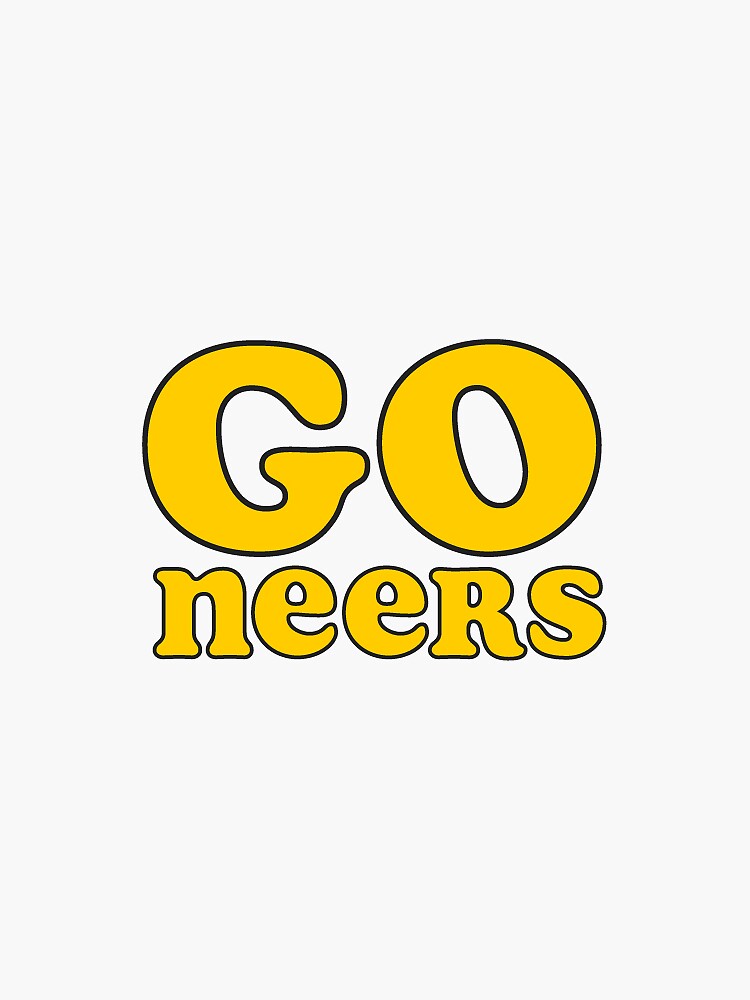 " Go Neers App State" Sticker for Sale by calliemoreland Redbubble