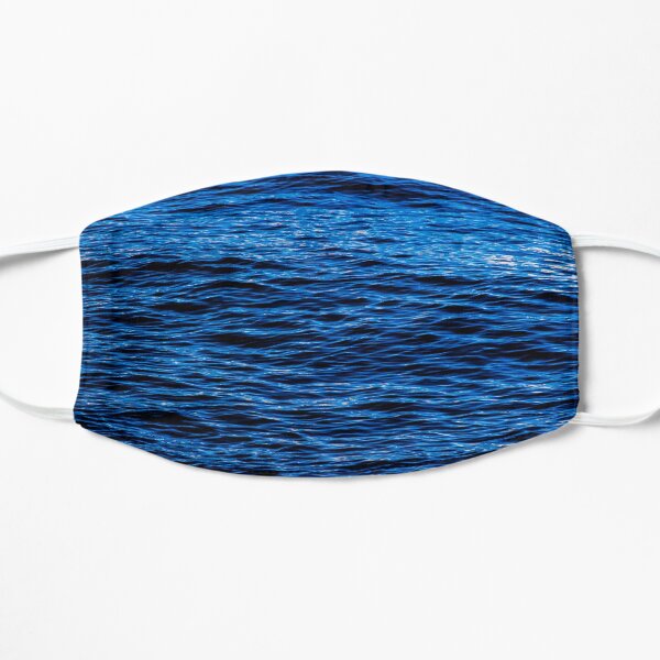Ocean waves Flat Mask