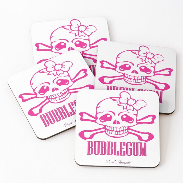 Item preview, BUBBLEGUM SKULL  designed and sold by VividAudacity.