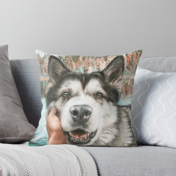 Item preview,  cheerful wolfdog designed and sold by JhonatanDaniels.