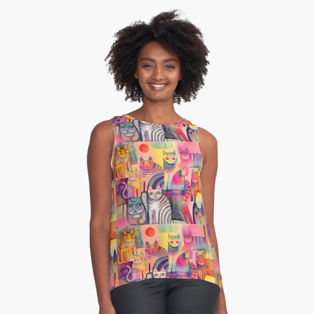 Item preview, Sleeveless Top designed and sold by karincharlotte.