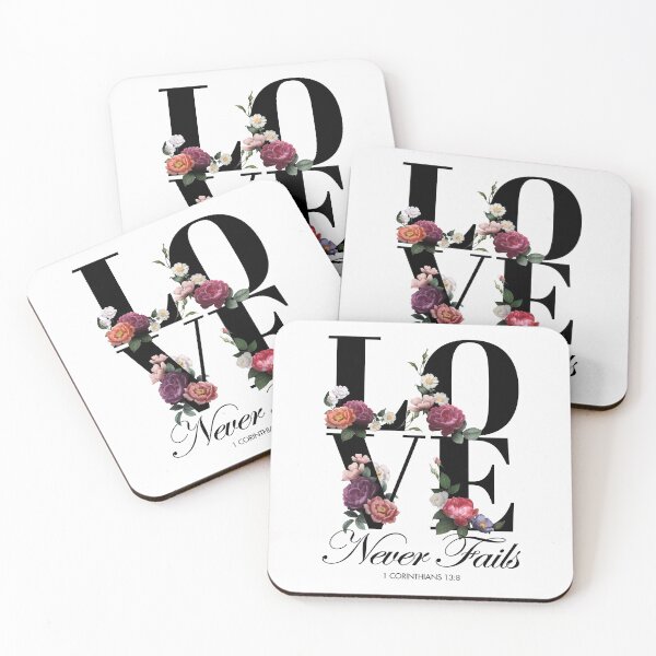 Item preview, Love Never Fails Floral designed and sold by KA DESIGNS.
