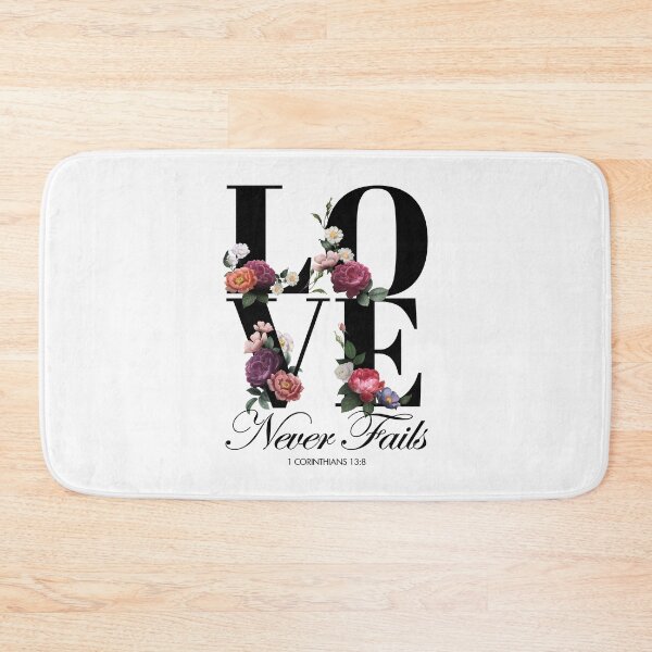 Item preview, Love Never Fails Floral designed and sold by KA DESIGNS.