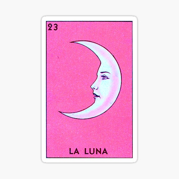 Luna Tarot PINK Sticker