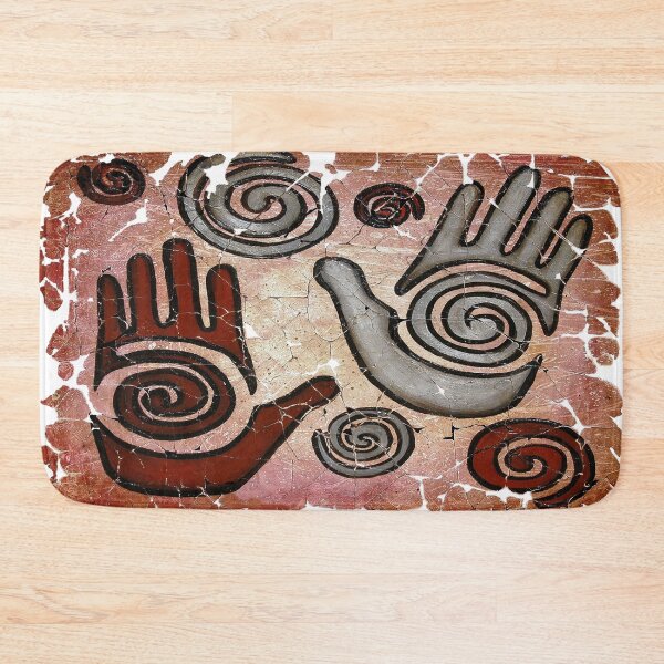 Item preview, Healing Hands Ancient Fresco Art - The Beginning of a Journey designed and sold by Rocky Mountain Artistry.