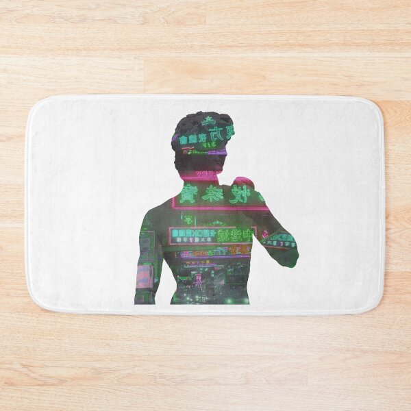 Item preview, Statue of David - Pink Teal Neon designed and sold by PlacidPower.