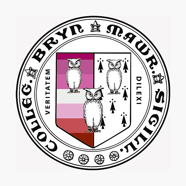 Item preview, Copy of Bryn Mawr Lesbian Seal designed and sold by dutchesskmw.