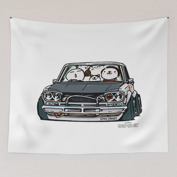 Item preview, Crazy Car Art 0157 designed and sold by ozizo.