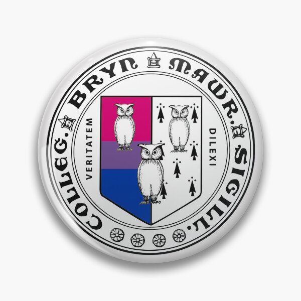 Item preview, Bryn Mawr Bisexual Seal designed and sold by dutchesskmw.