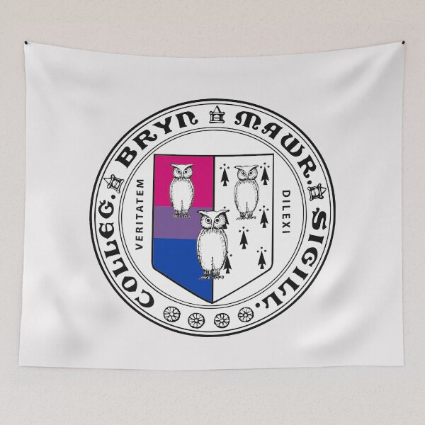 Item preview, Bryn Mawr Bisexual Seal designed and sold by dutchesskmw.