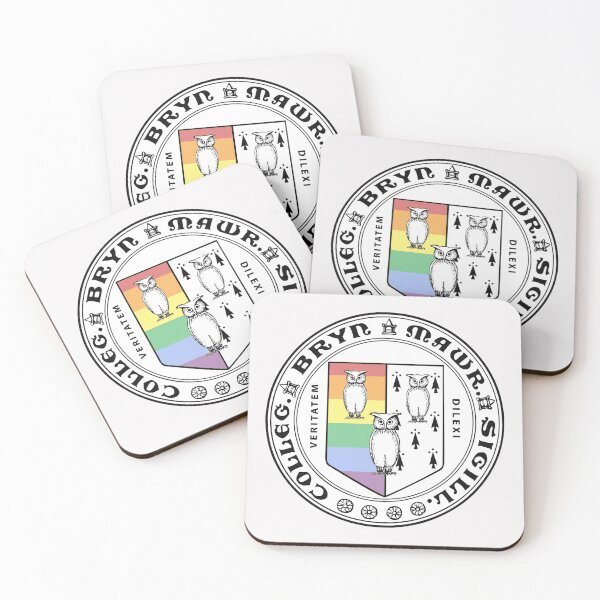 Item preview, Bryn Mawr Faded Pride Seal designed and sold by dutchesskmw.