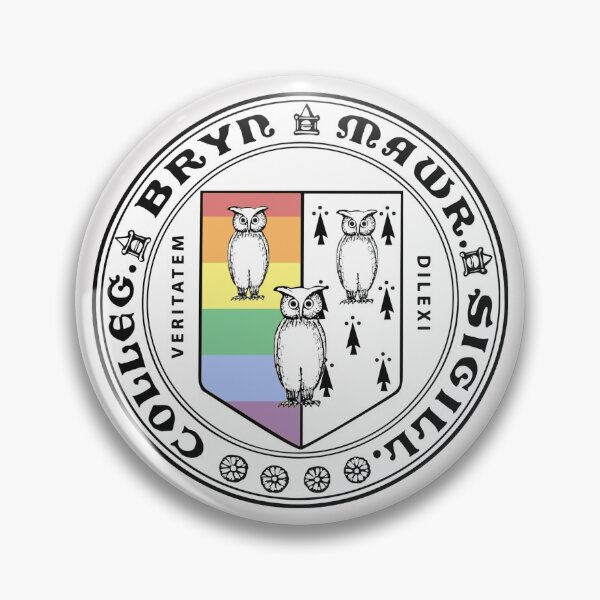 Item preview, Bryn Mawr Faded Pride Seal designed and sold by dutchesskmw.