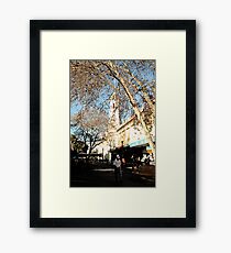 Feet Street Framed Print