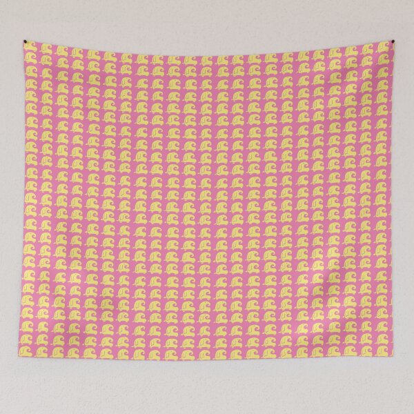 Item preview, Fun Proboscis Summer Pattern! (yellow and pink) designed and sold by SarinaMitchel.