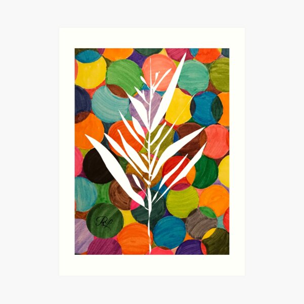 Whispy Tree Art Print