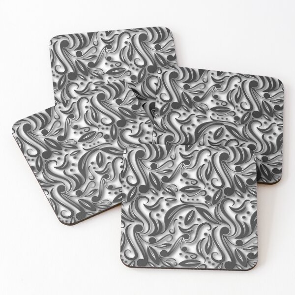 Item preview, Elegant abstract DARK repeated pattern design designed and sold by MelivabyMeryem.