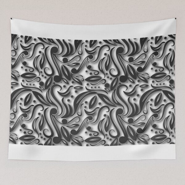 Item preview, Elegant abstract DARK repeated pattern design designed and sold by MelivabyMeryem.