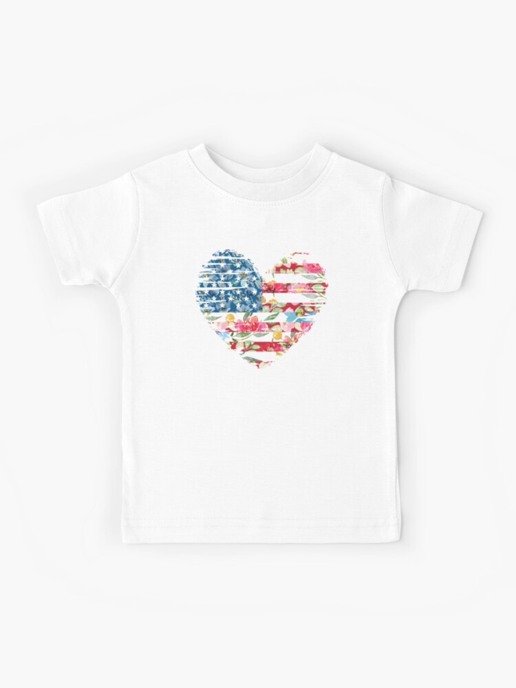 4th of July Shirts Women Womens Casual American Flag T Shirt 4th