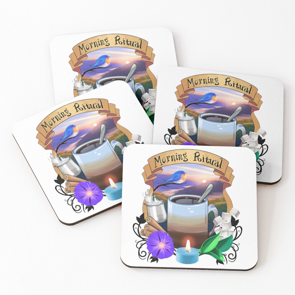 Item preview, Coasters (Set of 4) designed and sold by radiantgrey.