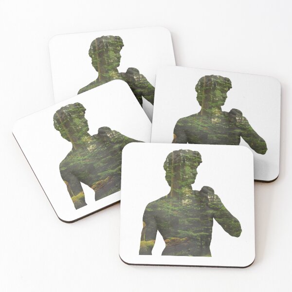 Item preview, Statue of David - Green Forest designed and sold by PlacidPower.
