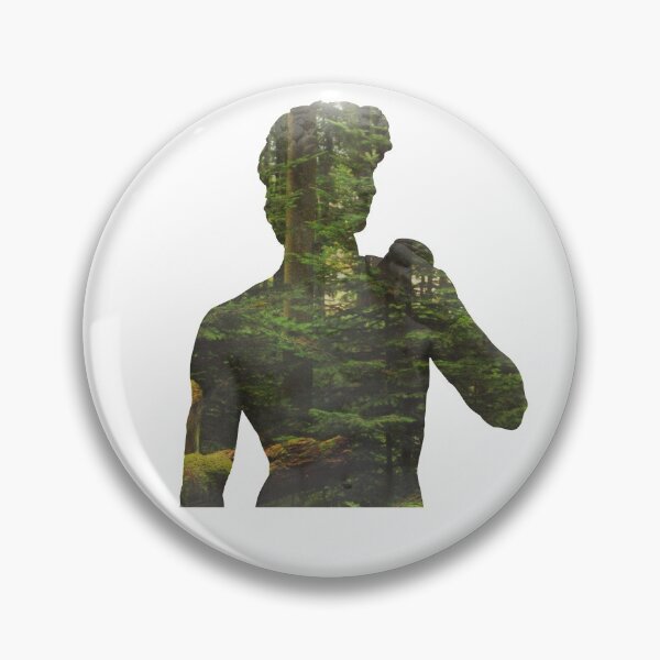Item preview, Statue of David - Green Forest designed and sold by PlacidPower.