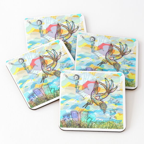 Item preview, The boy, the bird and the flying dream (I) designed and sold by Arema Arega.