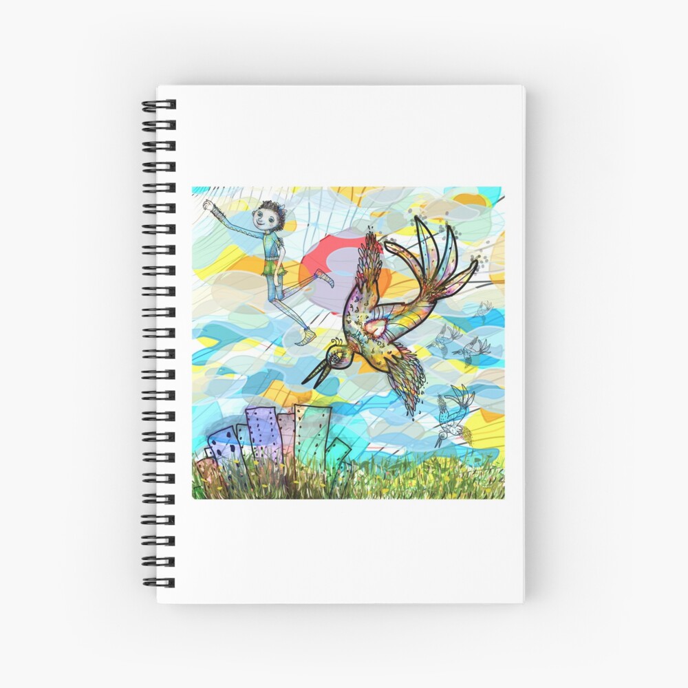 Item preview, Spiral Notebook designed and sold by aremaarega.