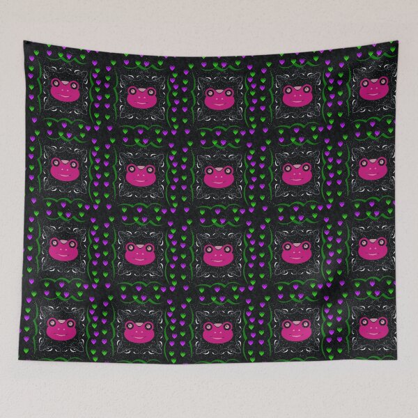 Item preview,  an illustration born from the childhood memory with fuchsia colors designed and sold by MollyStore.
