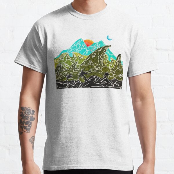 Mountains in Paradise Classic T-Shirt