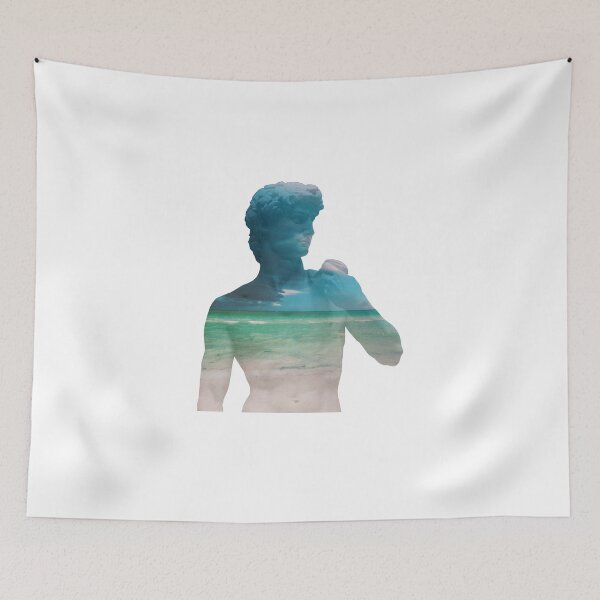 Item preview, Statue of David - Seascape designed and sold by PlacidPower.
