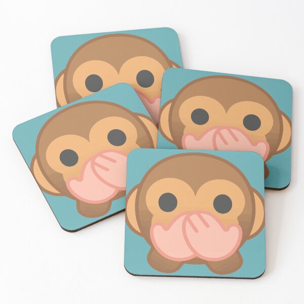 Item preview, Monkey Mouth Emoji Mask designed and sold by DreaK.