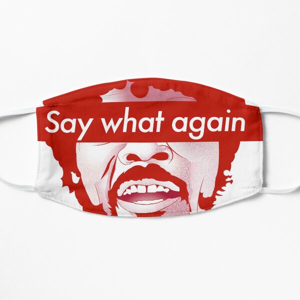 Say What Again - Pulp Fiction Flat Mask