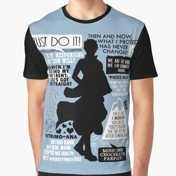 Gintama - Sakata Gintoki Quotes Graphic T-Shirt