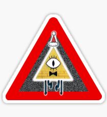 Gravity Falls Christmas Mystery Shack Sticker