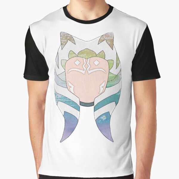 Vista previa del artículo con la obra «Acuarela de Ahsoka Tano», diseñado y vendido por CafePluto.