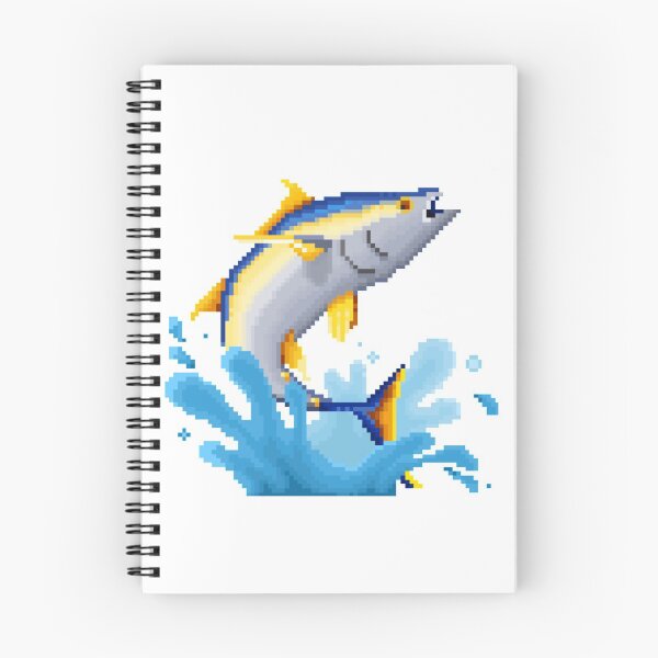Item preview, Pixelated Yellowfin Tuna designed and sold by HopeDetour.