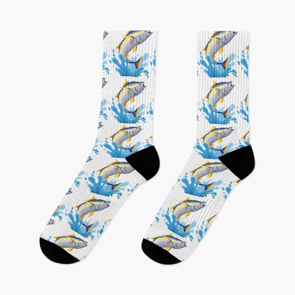 Item preview, Pixelated Yellowfin Tuna designed and sold by HopeDetour.