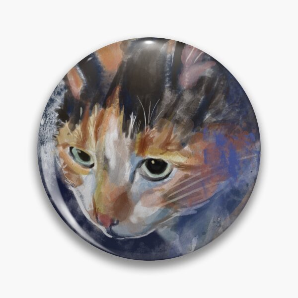 Item preview, Watercolor Calico Cat designed and sold by ienjoycatsss.