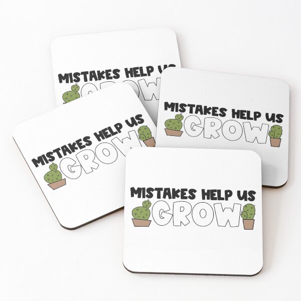 Item preview, Mistakes Help Us Grow designed and sold by Julia Masur.
