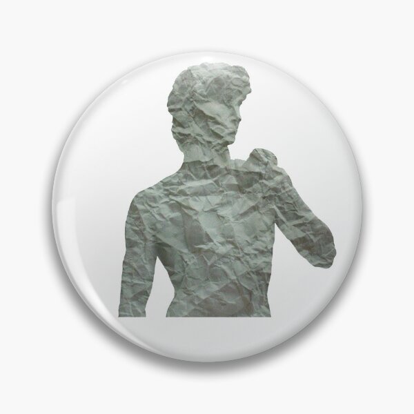 Item preview, Statue of David - Crumpled Paper designed and sold by PlacidPower.