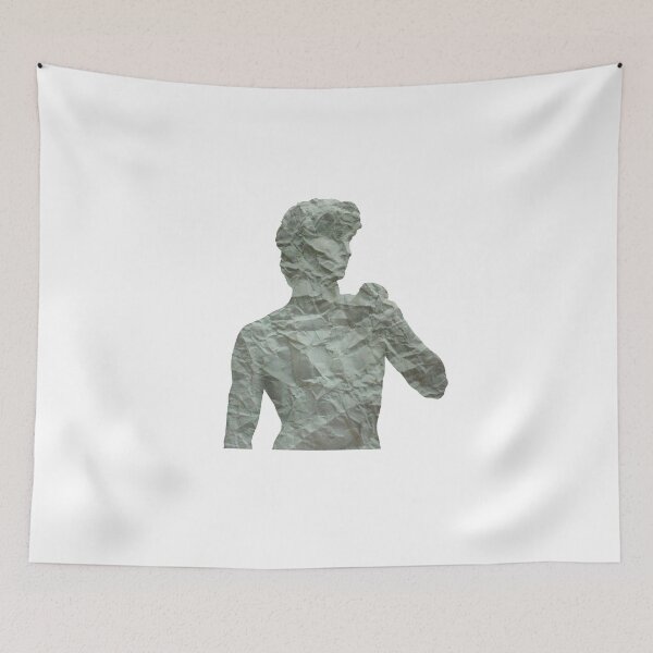 Item preview, Statue of David - Crumpled Paper designed and sold by PlacidPower.