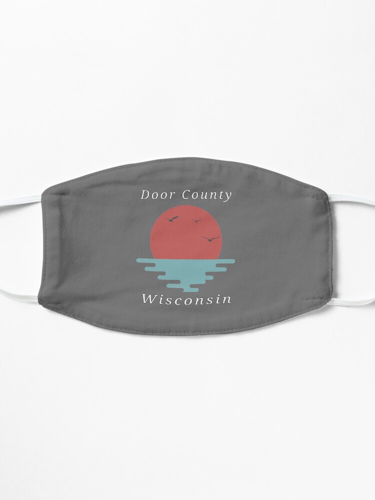 Alternate view of Door County Wisconsin Sunset Mask