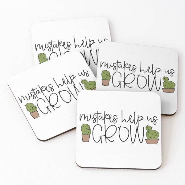 Item preview, Mistakes Help Us Grow designed and sold by Julia Masur.