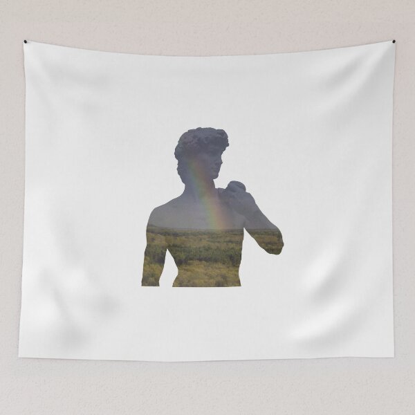 Item preview, Statue of David - Rainbow Meadow designed and sold by PlacidPower.