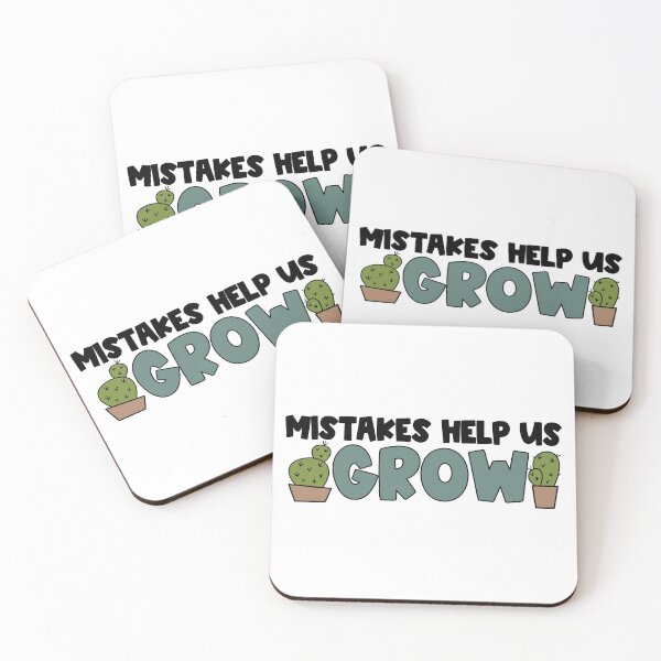 Item preview, Mistakes Help Us Grow designed and sold by Julia Masur.