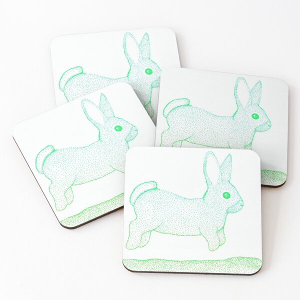 Item preview, Green bunny designed and sold by -Pen-sive.