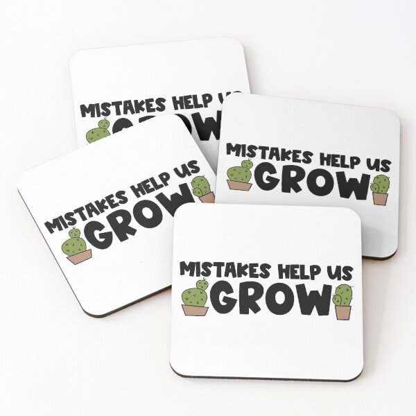Item preview, Mistakes Help Us Grow designed and sold by Julia Masur.
