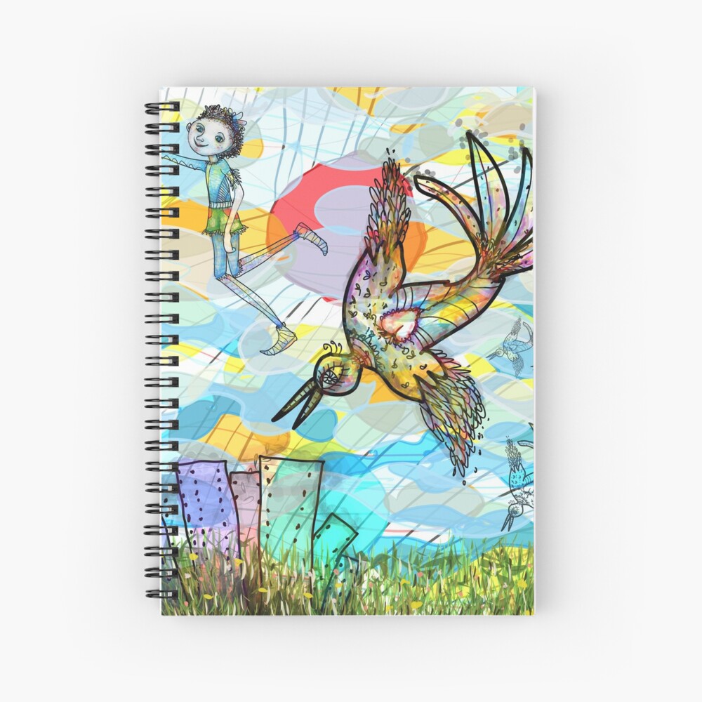Item preview, Spiral Notebook designed and sold by aremaarega.